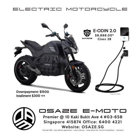 Brand New Electric Motorcycle For Registration