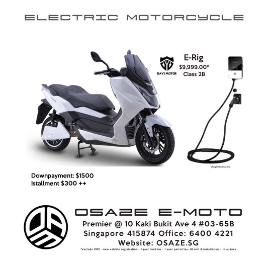 Brand New Electric Motorcycle For Registration