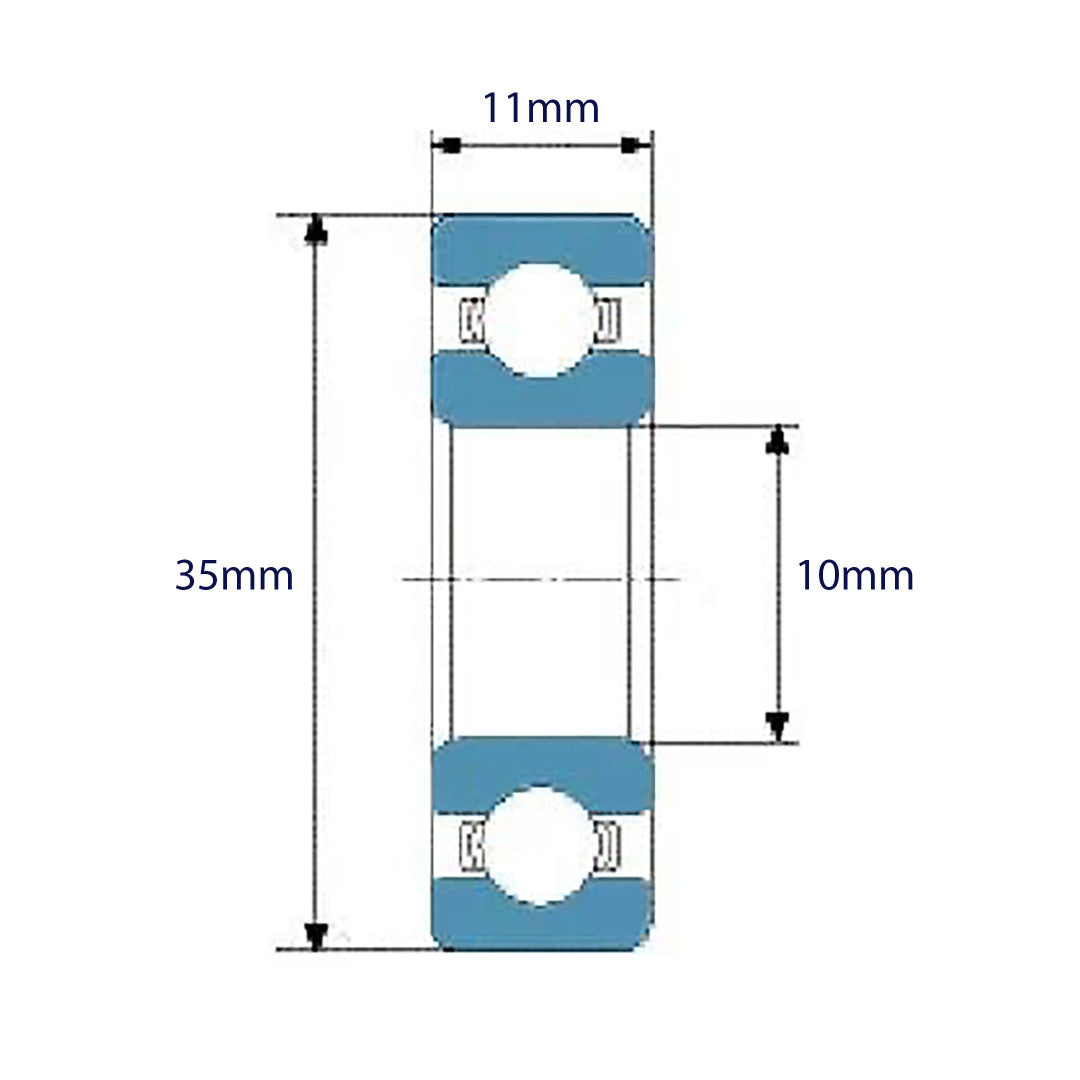 TDR Wheel Bearing 6300 2RS