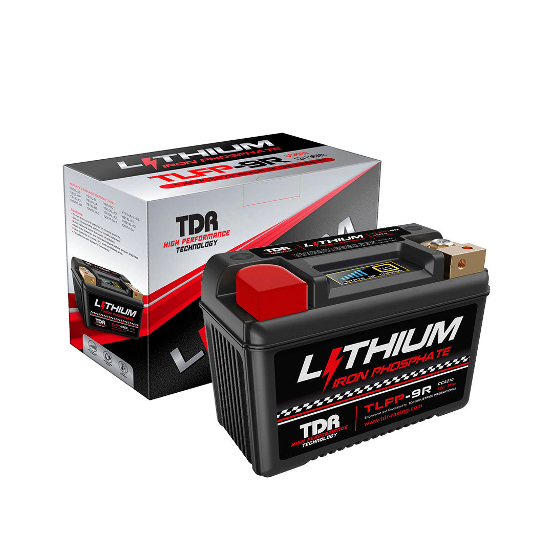 TDR Lithium Iron Phosphate (LiFePO4) Battery TLFP-9R 12V
