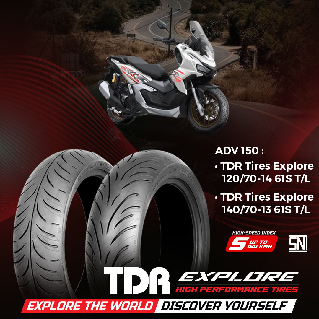 TDR Tires Explore 140/70-13 61S T/L