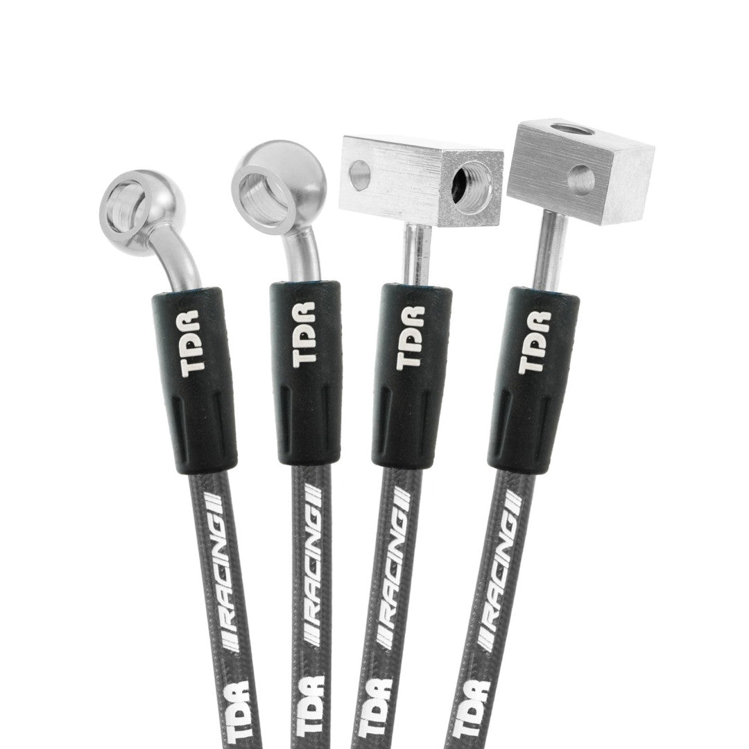 TDR Teflomax Brake Hose for ADV 160 ABS Titanium Silver