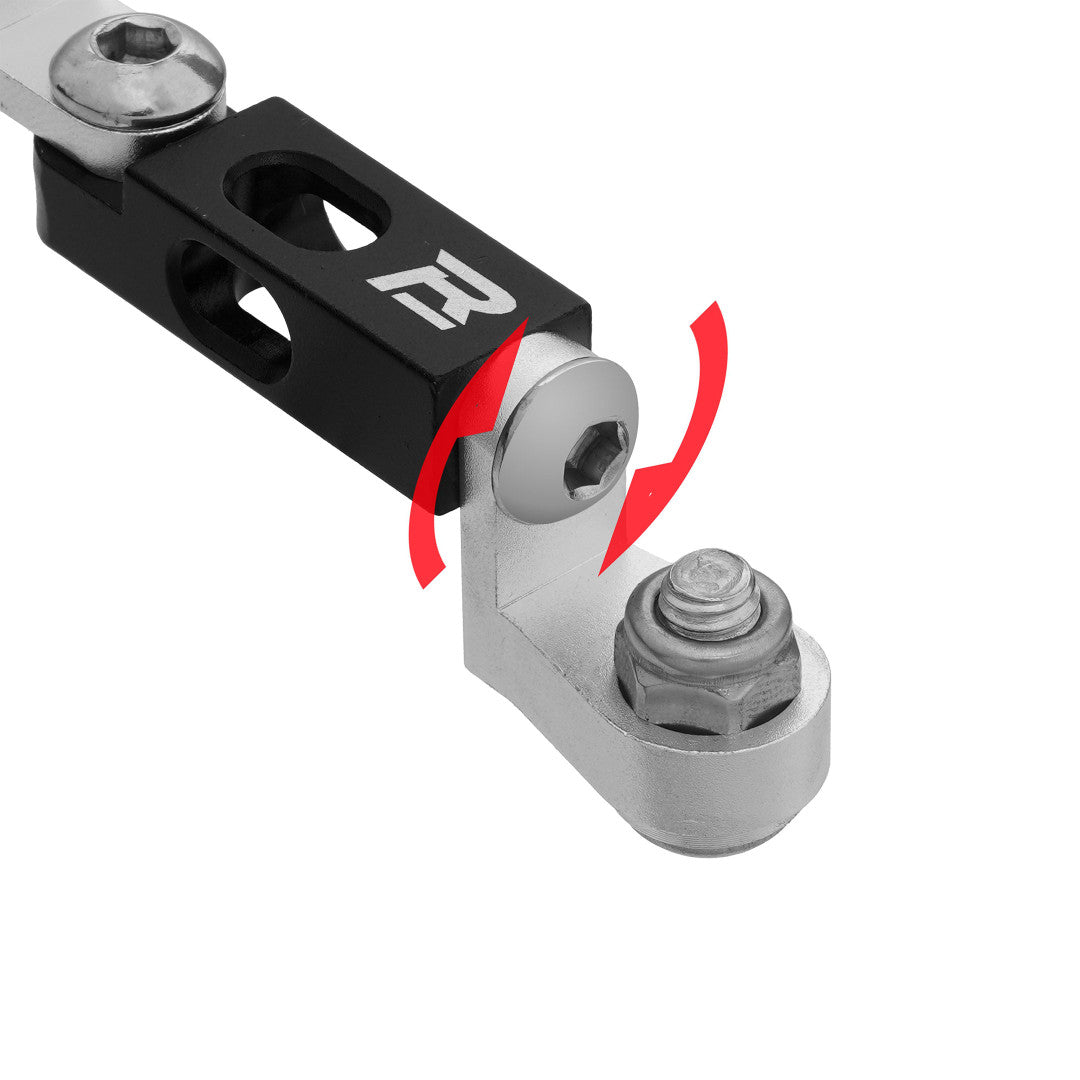 RPD Brake Fluid Tank Elbow Bracket Prism