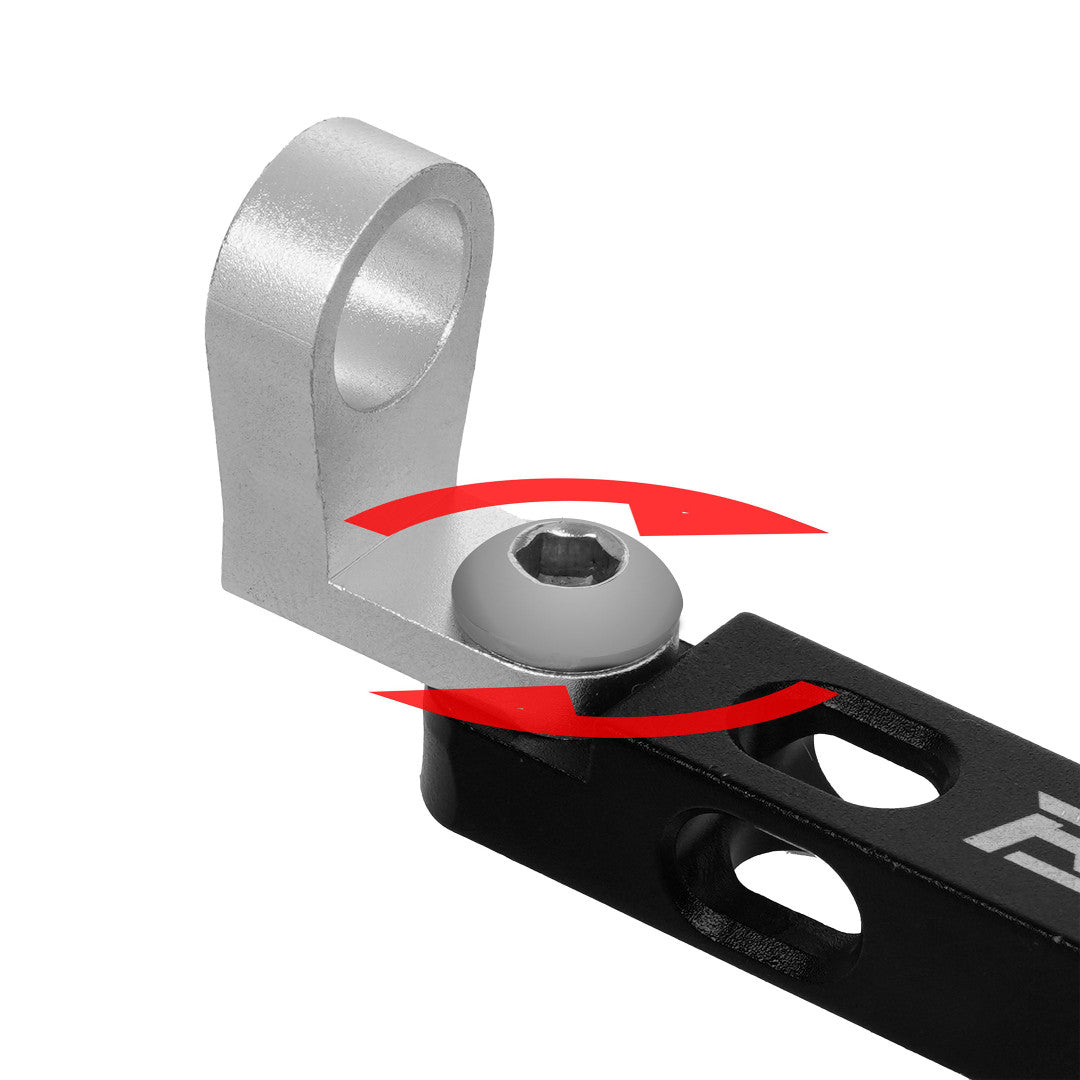 RPD Brake Fluid Tank Elbow Bracket Prism