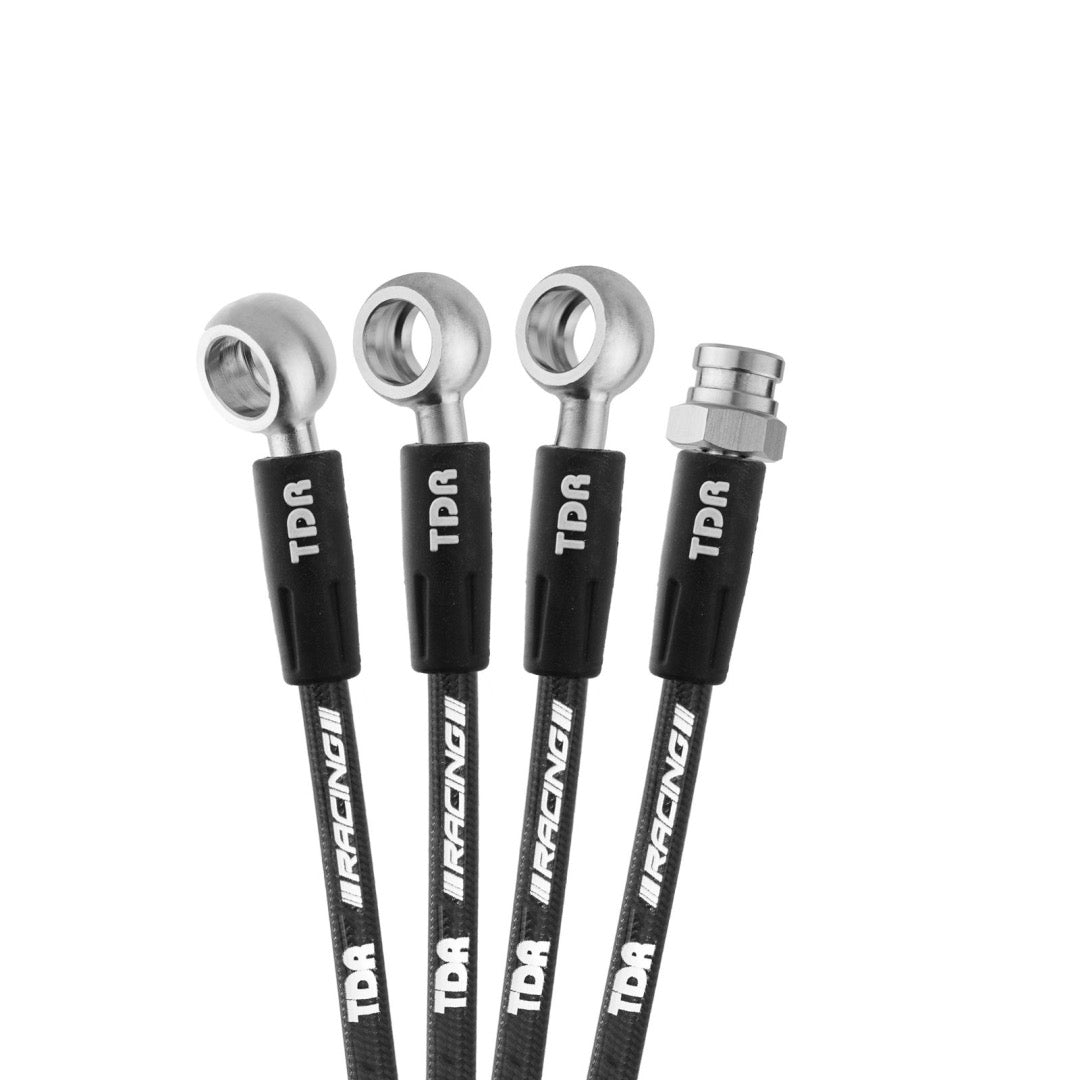 TDR Teflomax Brake Hose For X-Max ABS Black Carbon