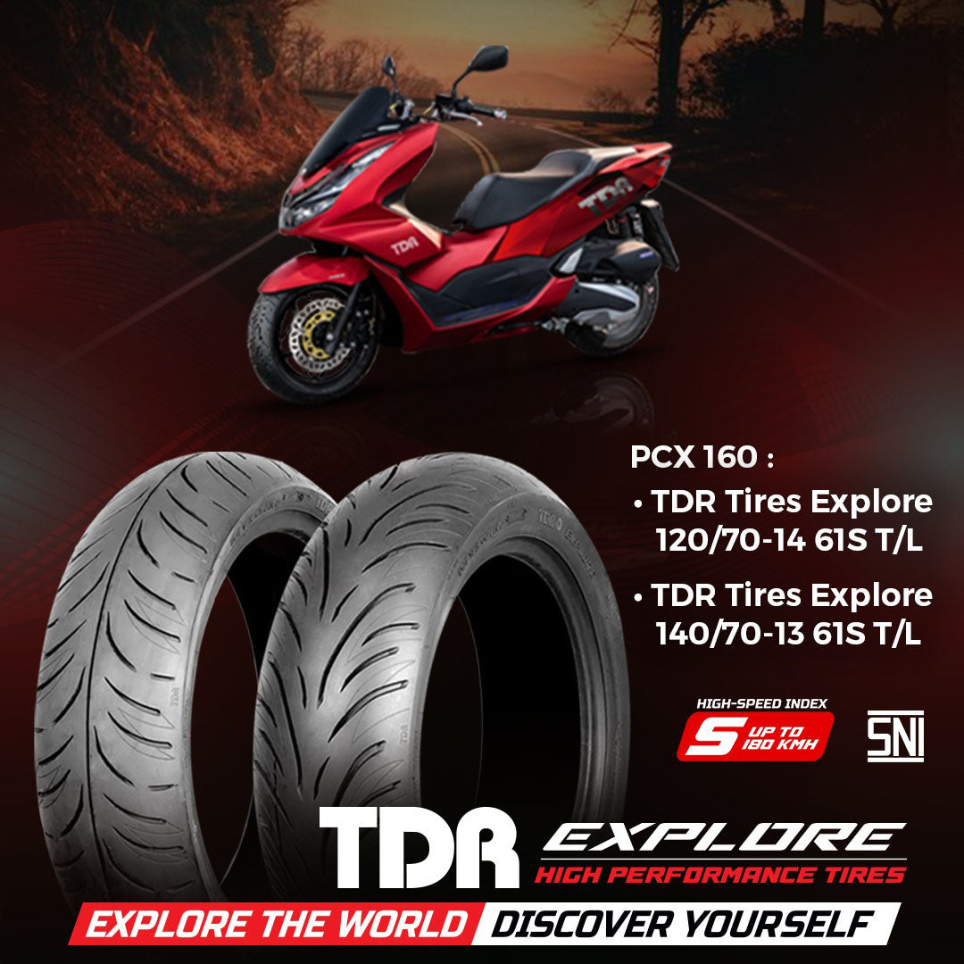 TDR Tires Explore 140/70-13 61S T/L