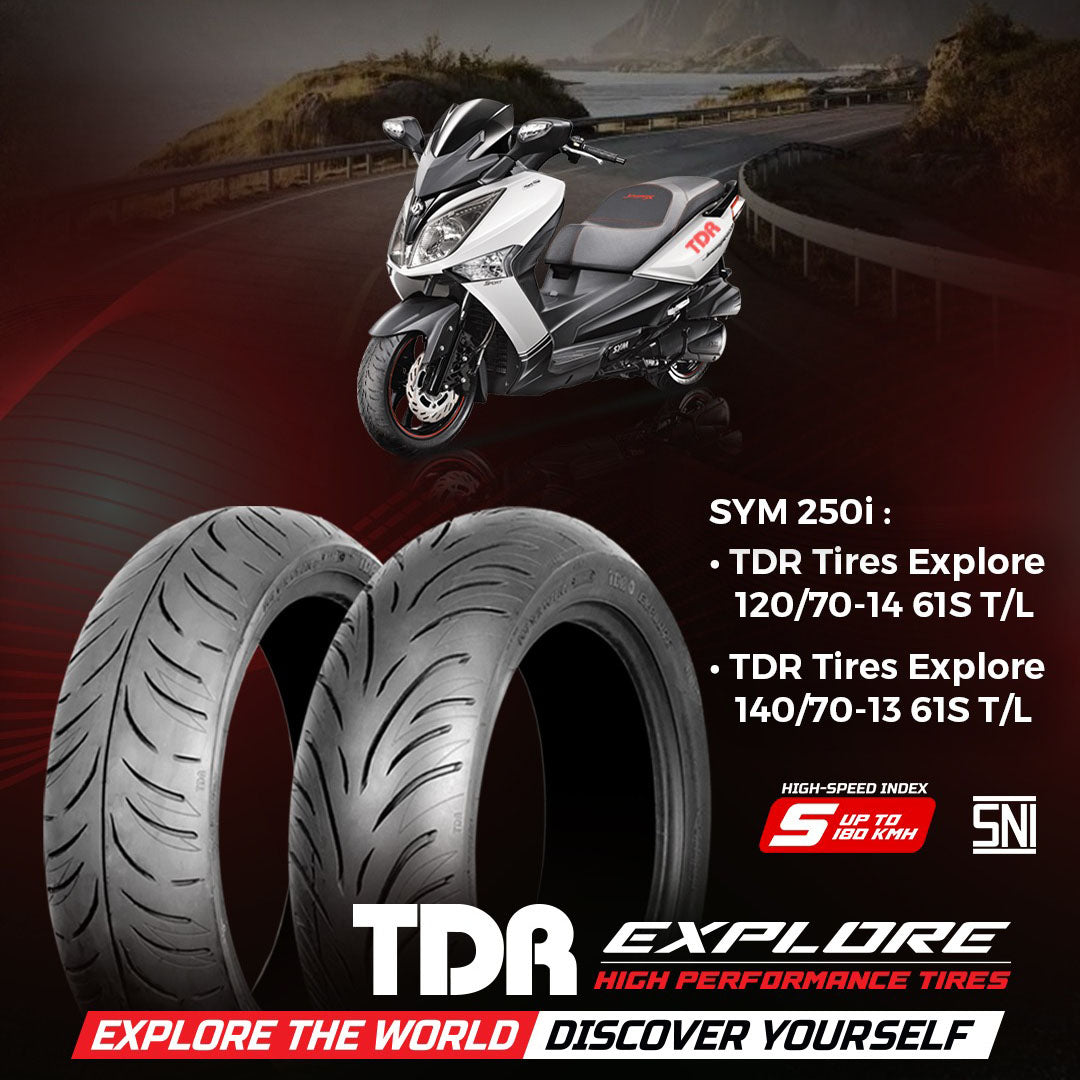 TDR Tires Explore 140/70-13 61S T/L