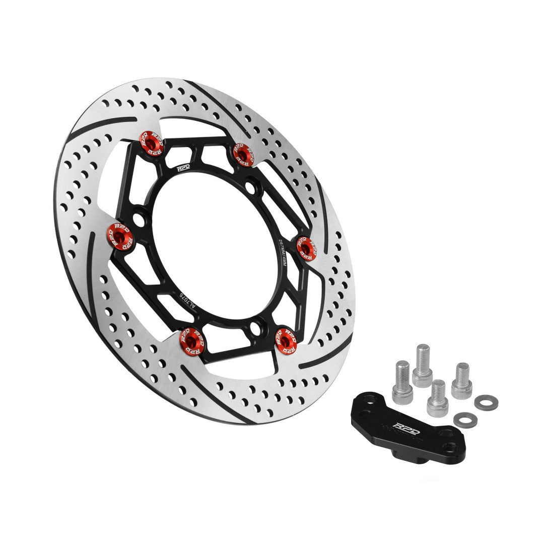 RPD Tornado Front Floating Disc Rotor 267MM For N-Max + Bracket