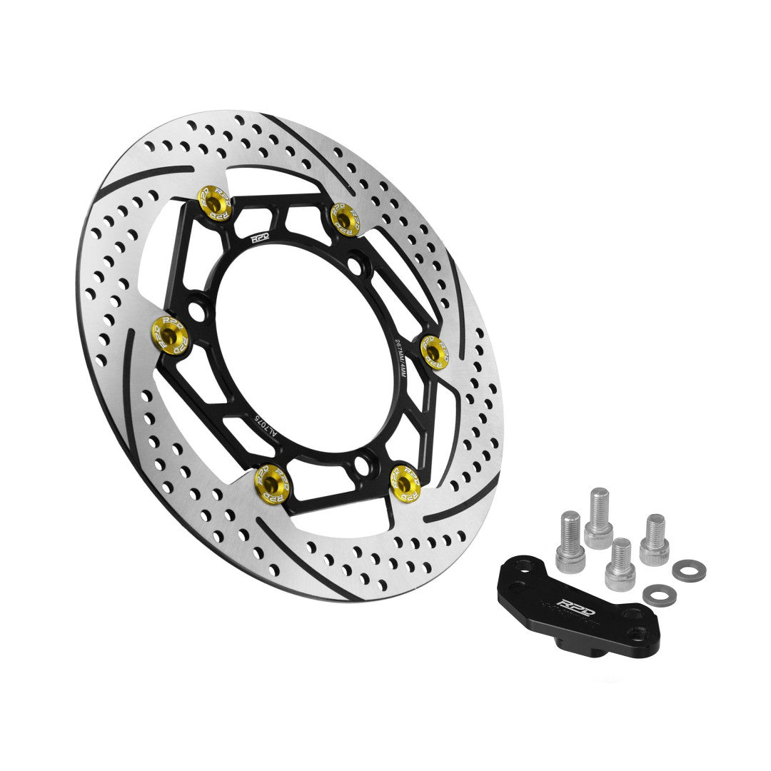 RPD Tornado Front Floating Disc Rotor 267MM For N-Max + Bracket