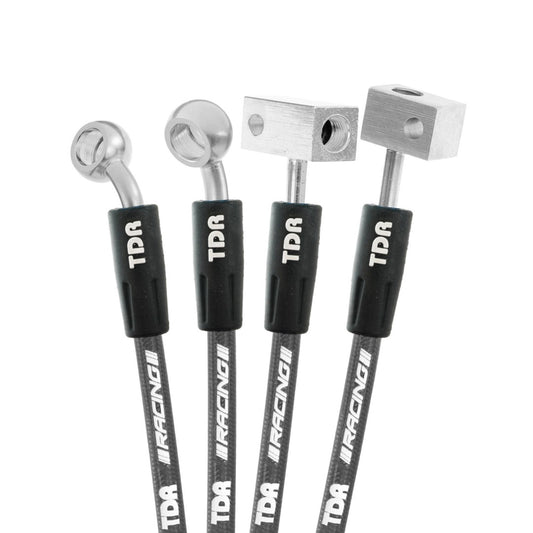 TDR Teflomax Brake Hose for ADV 160 ABS Titanium Silver