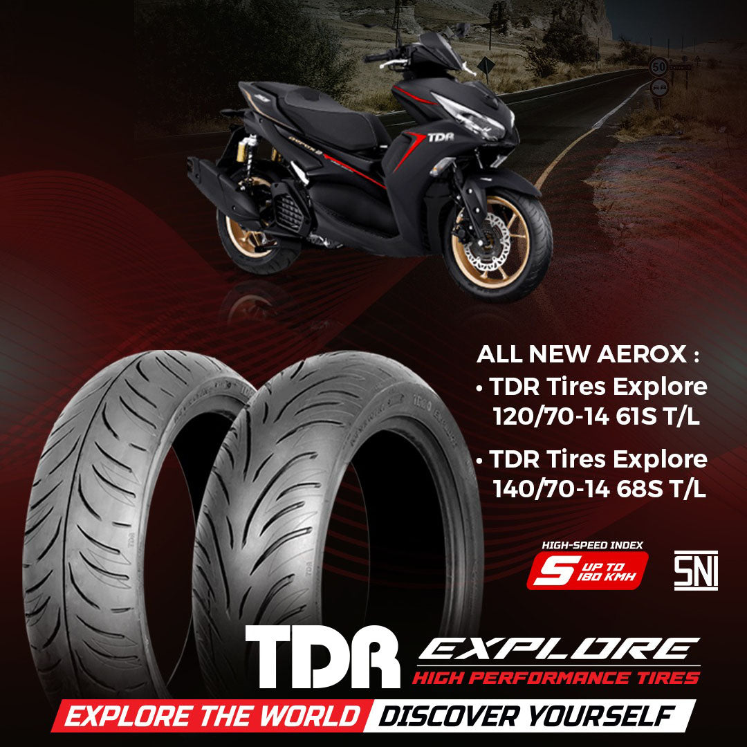 TDR Tires Explore 120/70-14 61S T/L