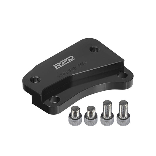 RPD CNC Brake Caliper Bracket For X-Max 298MM (OEM Shock & Caliper) Black + Bolt