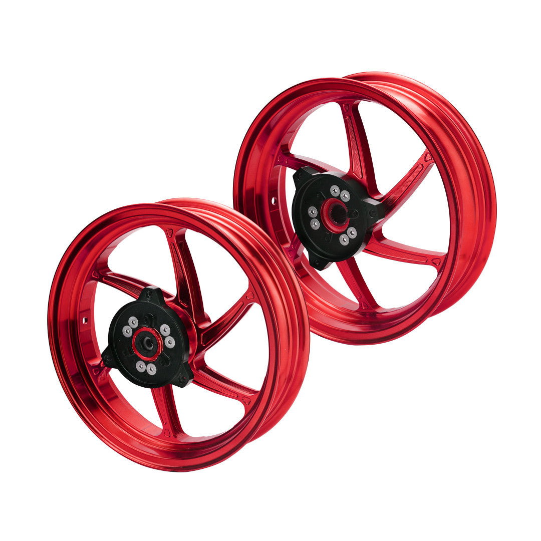 RPD CNC CASTING WHEEL SET SKYBLADE FOR ALL NEW N-MAX (F: 3.00X13, R: 3.50X13)