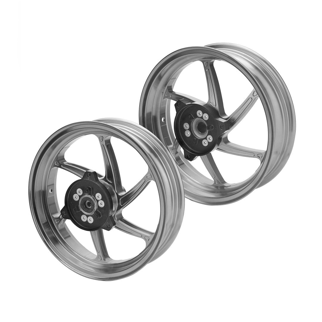 RPD CNC CASTING WHEEL SET SKYBLADE FOR ALL NEW N-MAX (F: 3.00X13, R: 3.50X13)