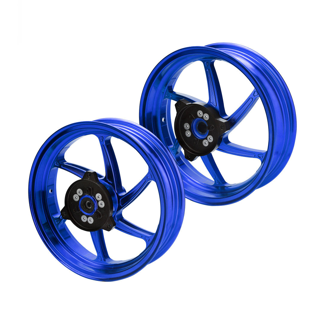 RPD CNC CASTING WHEEL SET SKYBLADE FOR ALL NEW N-MAX (F: 3.00X13, R: 3.50X13)