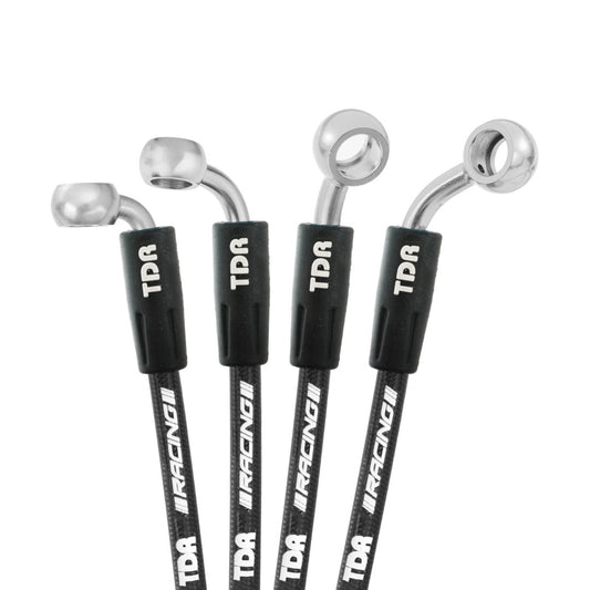 TDR Teflomax Brake Hose for N-Max ABS Titanium Silver