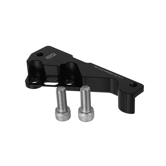 RPD ALUMUNIUM CNC BRACKET CALIPER AXIAL FOR 260MM PCX 160 BLACK + BOLT