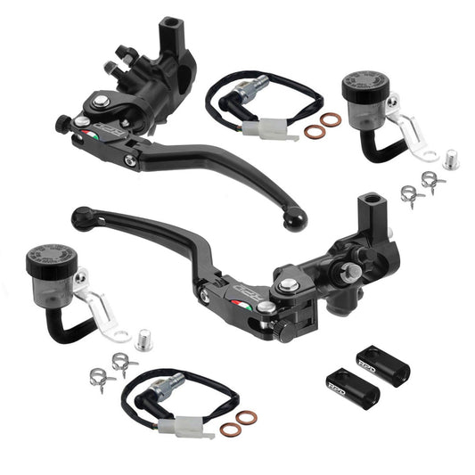 RPD Radial Master Brake Pump Set Genesis GEN2 (R/L) Long Handle With RPD Brake Switch & R1 Adapter