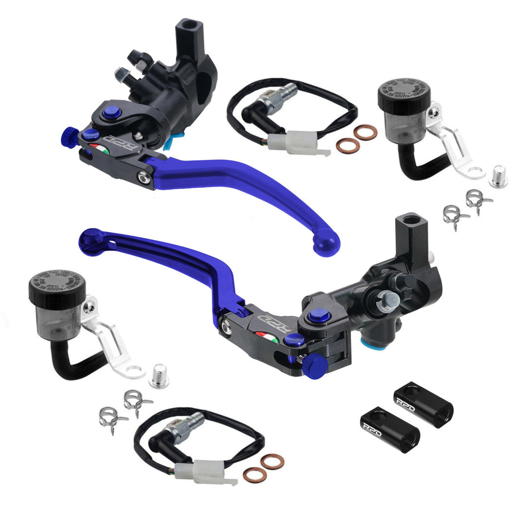 RPD Radial Master Brake Pump Set Genesis GEN2 (R/L) Long Handle With RPD Brake Switch & R1 Adapter