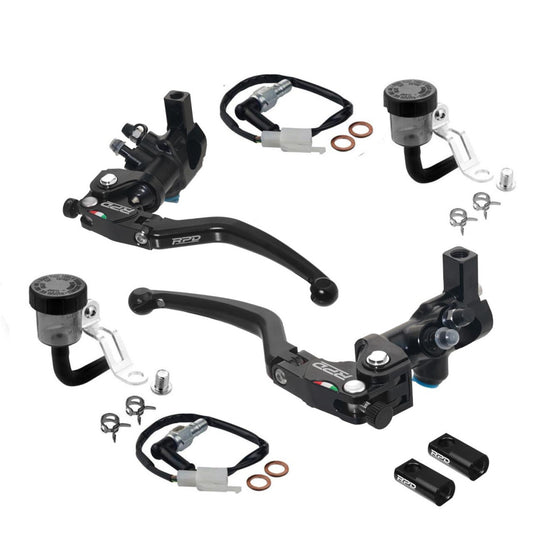 RPD Radial Master Brake Pump Set Genesis GEN2 (R/L) Short Handle With RPD Brake Switch & R1 Adapter
