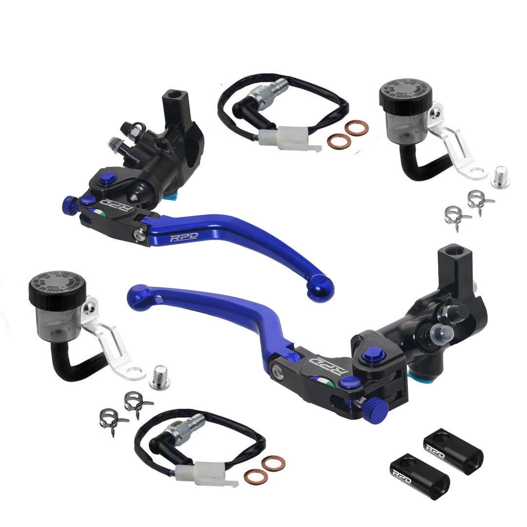 RPD Radial Master Brake Pump Set Genesis GEN2 (R/L) Short Handle With RPD Brake Switch & R1 Adapter