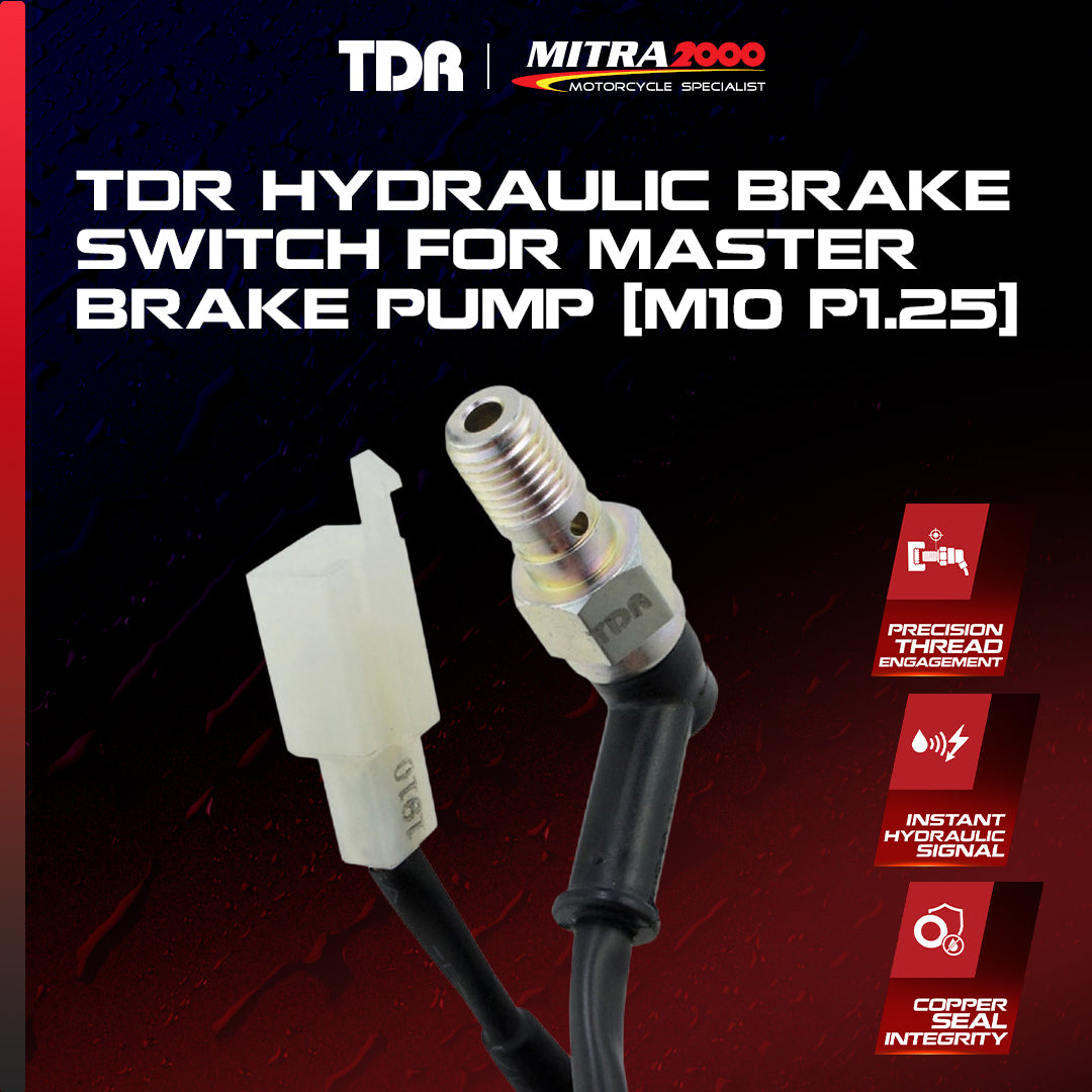Best Quality TDR Hydraulic Brake Switch for Master Brake Pump (M10 P1.25)