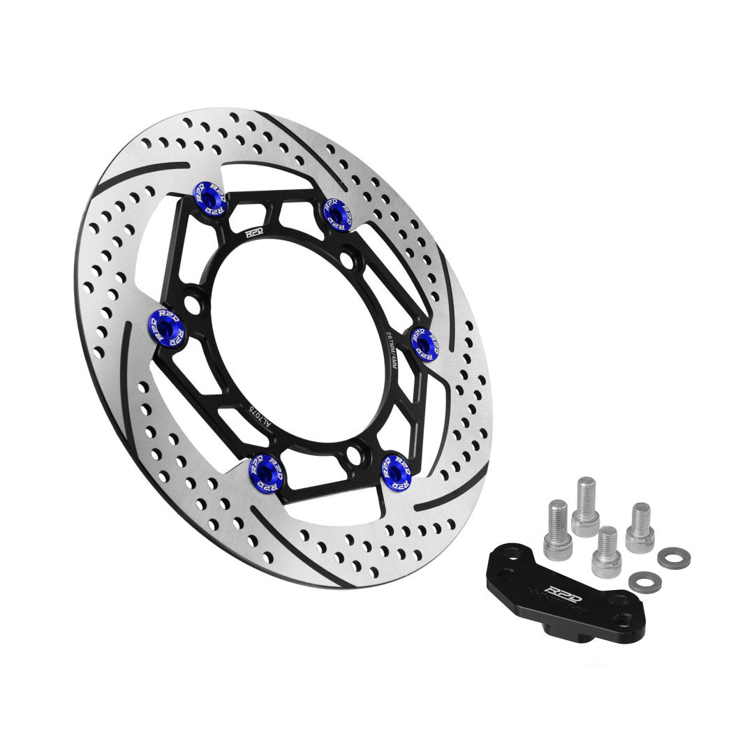 Disc Brake Rpd RPD Tornado Front Floating Disc Rotor 267MM For N-Max + Bracket – Our ...