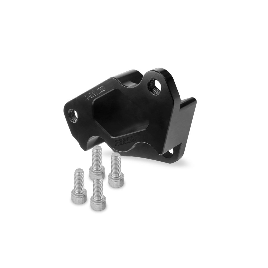 RPD ALUMUNIUM CNC BRACKET CALIPER AXIAL FOR X-MAX 298MM BLACK WITH BOLT