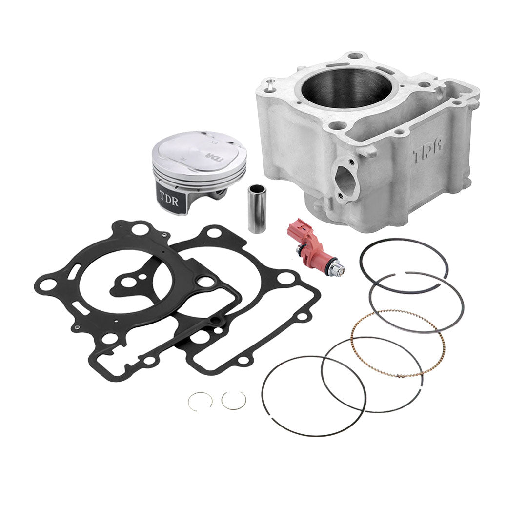 TDR Cylinder Block Kit X-Max 300 (76MM) + Injector 12 Holes (240CC/min)